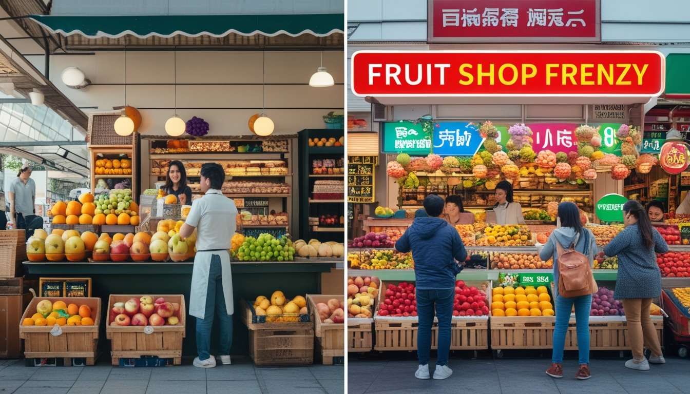 Perbandingan Fruit Shop Vs Fruit Shop Frenzy: Mana yang Lebih Menguntungkan dalam Bisnis?