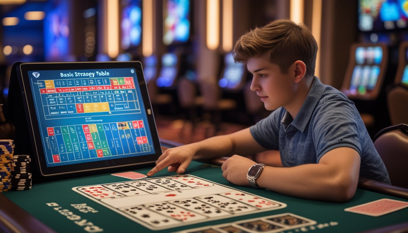 Cara Menggunakan Tabel Strategi Dasar European Blackjack untuk Pemula Agar Menang Konsisten Secara Efektif