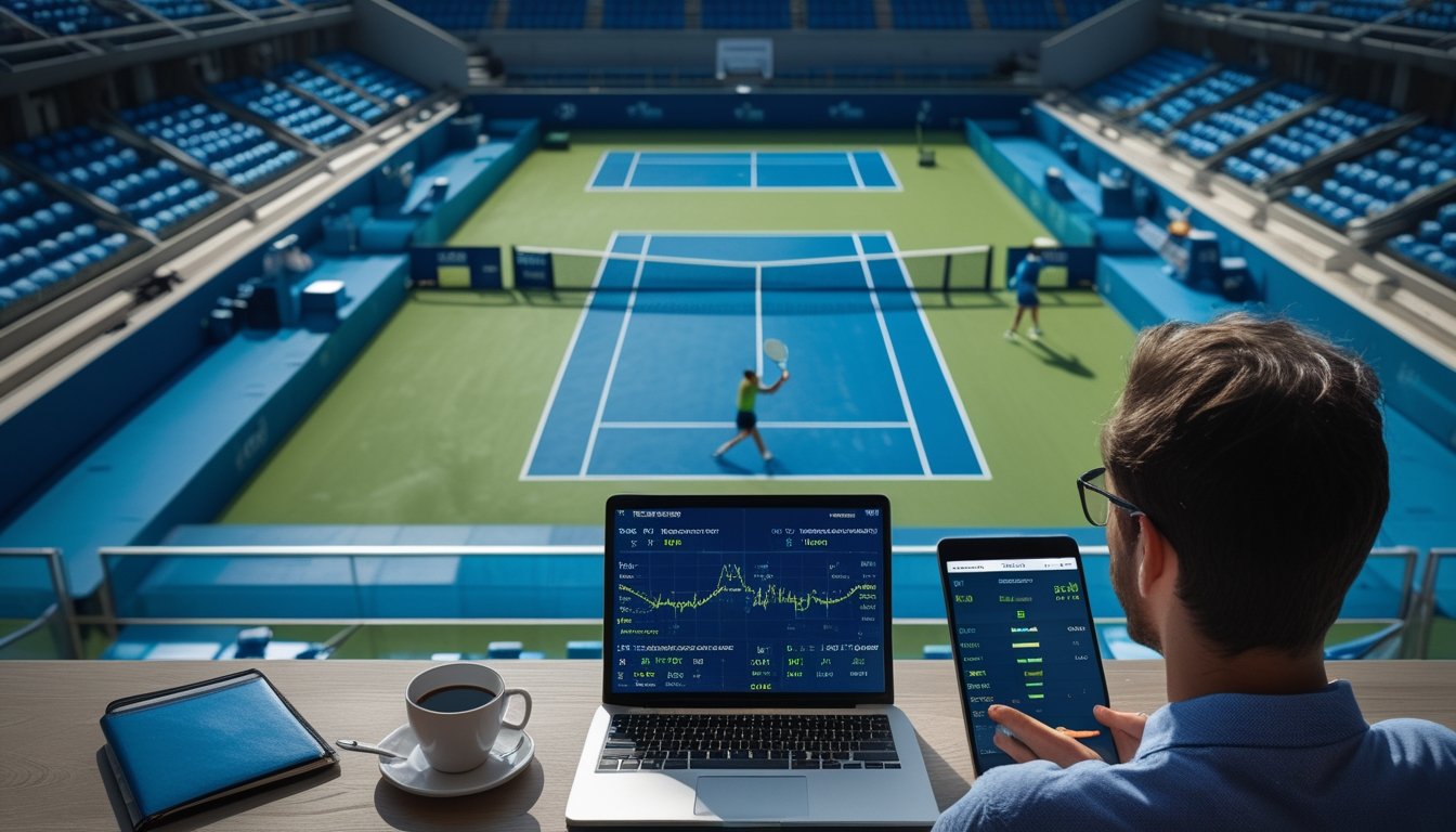 Cara Memanfaatkan Taruhan Live (In-Play Betting) Tenis agar Lebih Menguntungkan dengan Strategi Tepat